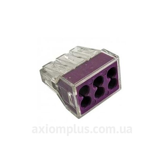 СМК 773-326 IEK фиолетового цвета (на 6 контактов) (S <sub>кабеля</sub> до 2,5мм&sup2;) , I<sub>n</sub>=24А