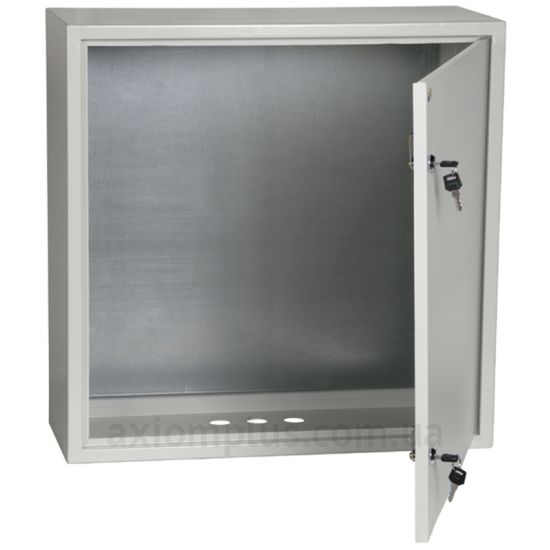 Фото серый монтажный шкаф IEK ЩМП 6.6.2-0-36 размер 600х600х250мм
