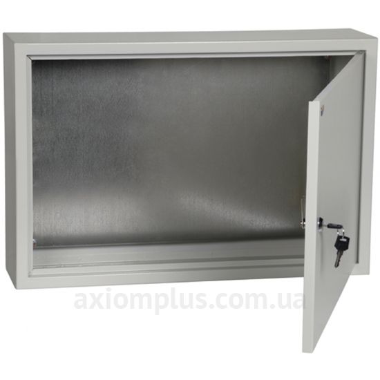 Фото серый монтажный шкаф IEK ЩМП 4.6.1-0-36 размер 400х600х150мм