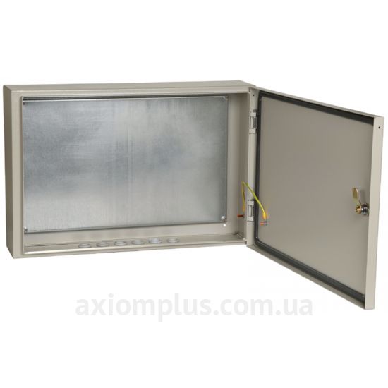 Зображення сірий монтажний шкаф IEK ЩМП 4.6.1-0-74 розмір 400х600х150мм