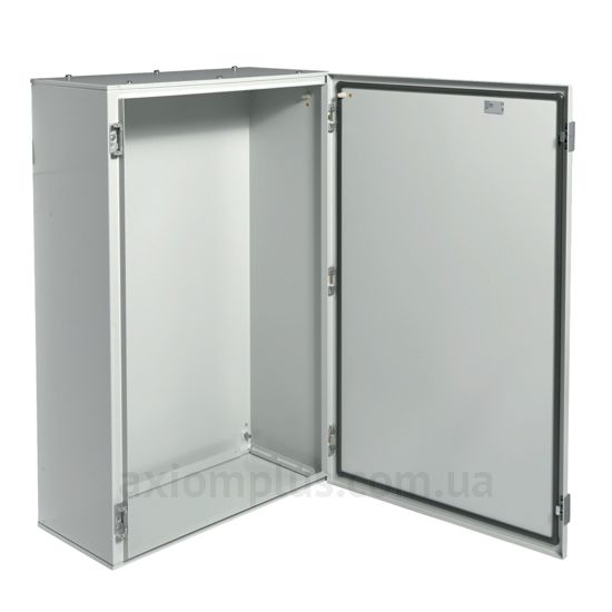 Фото серый монтажный шкаф Hager ORION Plus FL126A габариты 950х600х300мм