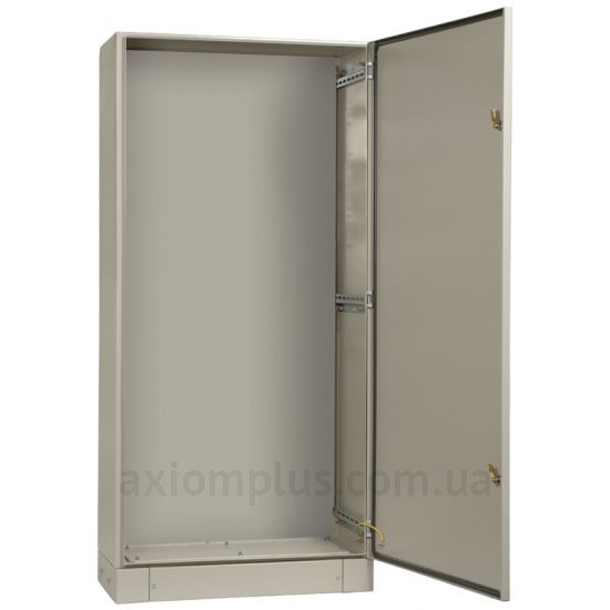 Фото серый монтажный шкаф IEK ЩМП 18.6.4-0-74 размер 1800х600х400мм