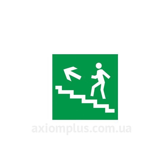 IEK Направление к выходу по лестнице вниз 150мм ×150мм фото