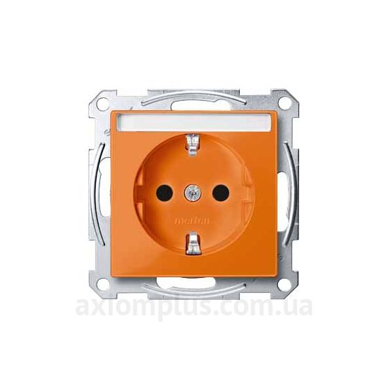 Изображение Schneider Electric из серии Merten System M MTN2302-0302 оранжевого цвета