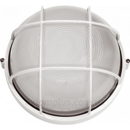 Круглый светильник белого цвета IEK НПП 1102-White LNPP0-1102-1-100-K01 фото