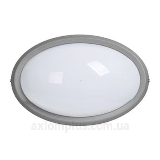Овальный светильник серого цвета IEK ДПО 1401 LDPO0-1401-6-1-K03 фото