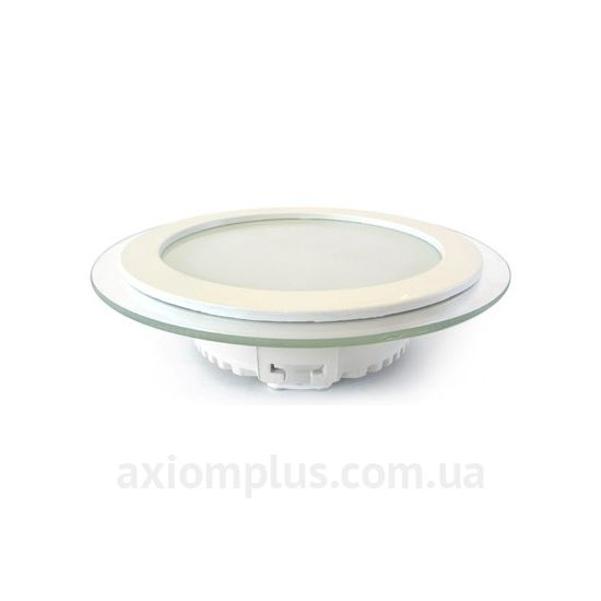 Круглый светильник белого цвета Motoko MTK-456/1 Glass Rim-12-4000 456/1 фото