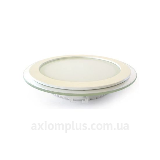 Круглый светильник белого цвета Motoko MTK-457/1 Glass Rim-18-4000 457/1 фото