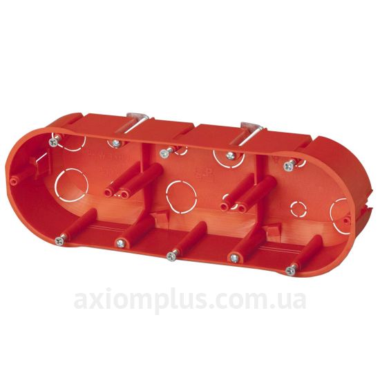 Красный подрозетник Elektro-Plast PК-3х60 К-G 250V (0234-00)