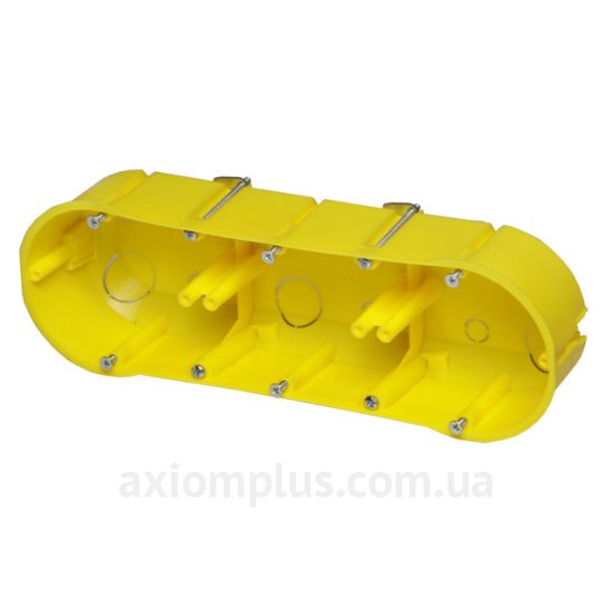 Желтый подрозетник Elektro-Plast РК-3х60 (0234-0N.)