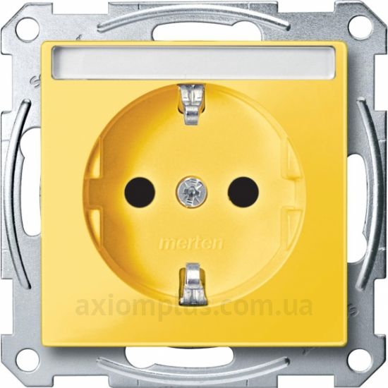 Фото Schneider Electric из серии Merten System M MTN2302-0307 желтого цвета