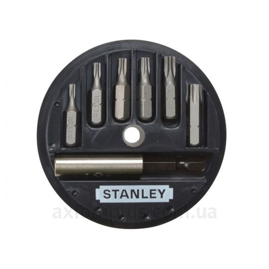Фото набора бит Stanley 1-68-739в пластиковом кейсе черного цвета