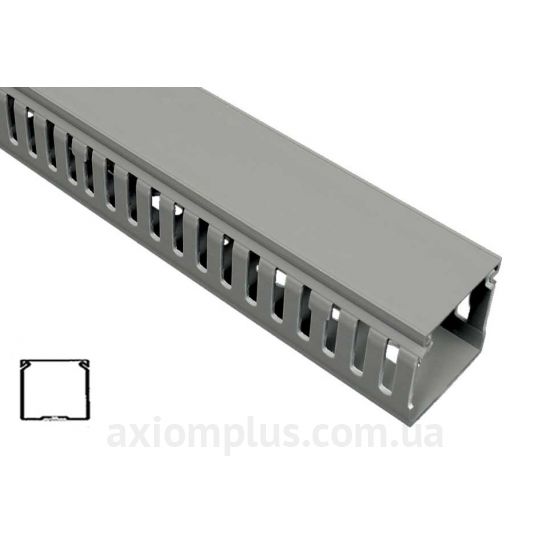 Перфорированный кабель канал 60ммх60мм серого цвета от производителя Kopos (8595057623194) фото