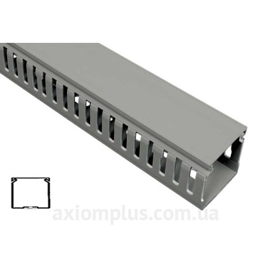 Перфорированный кабель канал 75ммх50мм серого цвета от производителя Kopos (8595057623675) фото