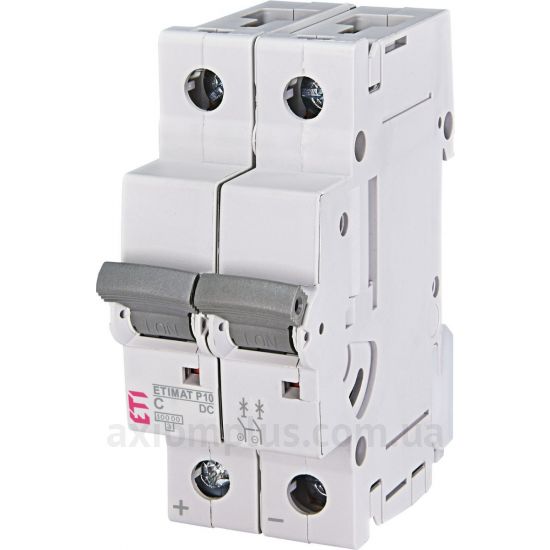 Зображення ETI ETIMAT P10 DC 2p C 63A (10kA) (266321101)