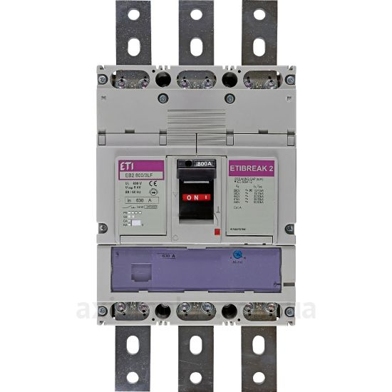 Изображение ETI EB2 630/3LF 630А 3р (36кА) (4671117)