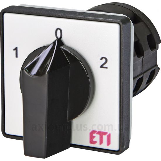 Кулачковый 2P переключатель нагрузки 1-0-2 на 10А ETI 4773111