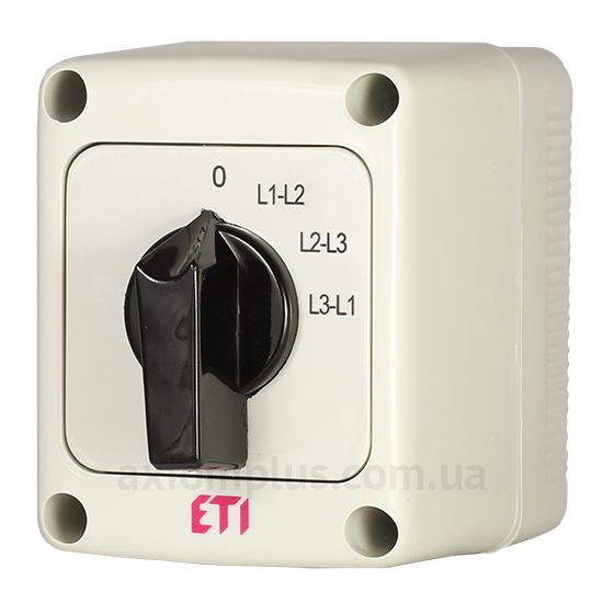 Корпусный кулачковый переключатель нагрузки вольтметра на 10А ETI 4773204