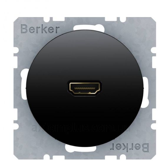 Изображение Berker серии R.x 3315432045 черного цвета
