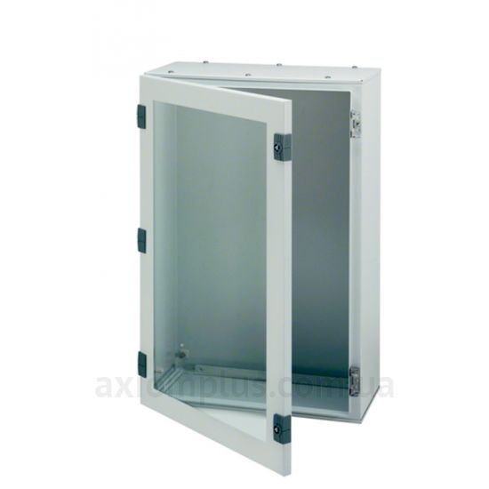Фото серый монтажный шкаф Hager ORION Plus FL160A размер 500х300х200мм