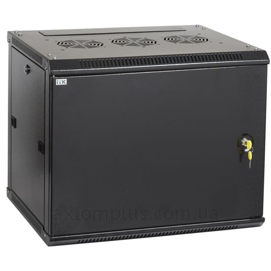 Черный серверный шкаф ITK LINEA W 12U изображение LWR5-12U64-MF