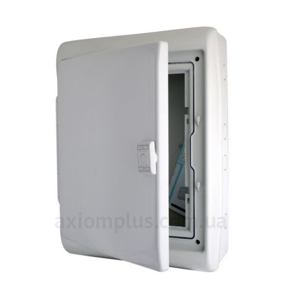 Фото сірий монтажний бокс Schneider Electric Mureva 13195 габарити 460х340х160мм