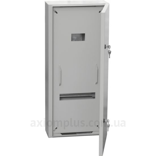 Фото серый монтажный шкаф IEK ПР 1-0-36 габариты 900х400х182мм