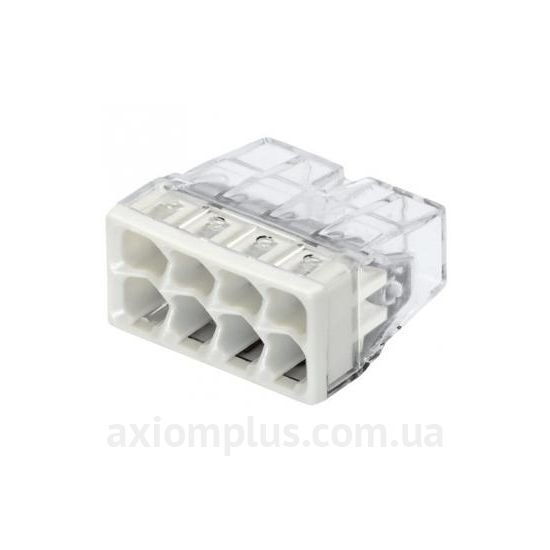 2273-248 Wago белого цвета (на 8 контактов) (сечение до 2,5мм²) , I<sub>n</sub>=24А