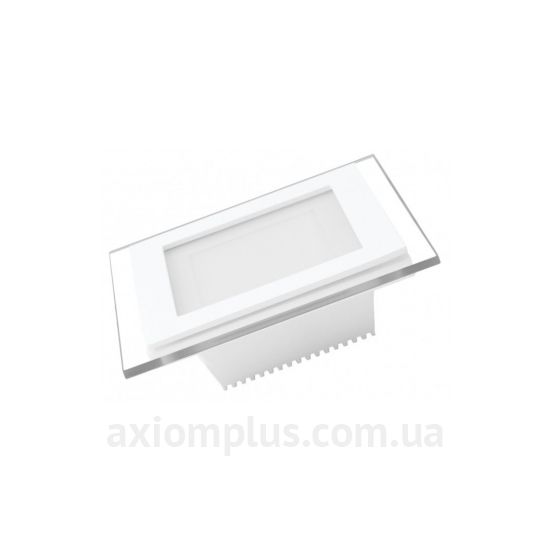 Квадратный светильник белого цвета Eurolamp DLS-6/4 (скло) LED-DLS-6/4(скло) фото