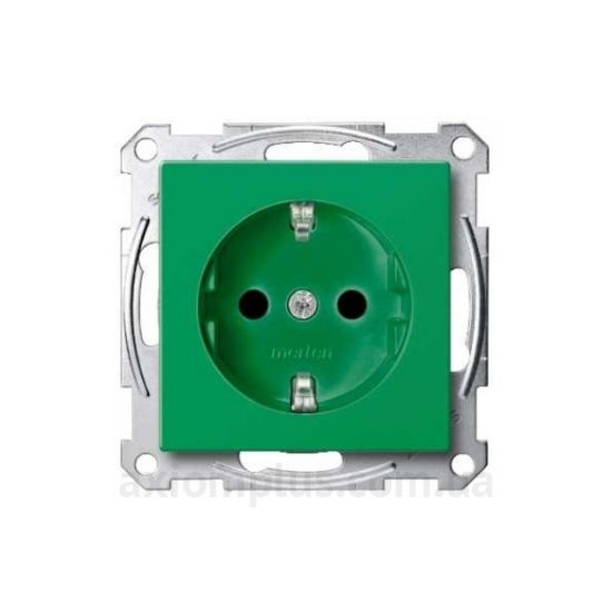 Фото Schneider Electric з серії Merten System M MTN2300-0304 зеленого кольору