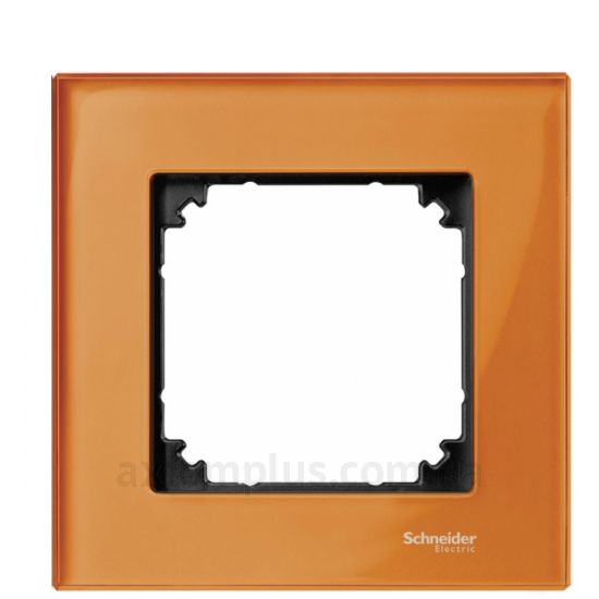 Изображение Schneider Electric серии Merten System M-Elegance MTN404102 оранжевого цвета