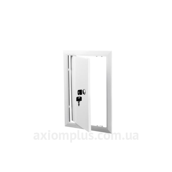 Фото: дверцы Vents ДЗ 150×300 (белого цвета)