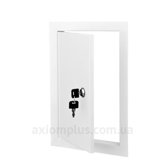 Фото: дверцы Vents ДМЗ 150×300 (белого цвета)