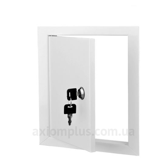 Фото: дверцы Vents ДМЗ 400×400 (белого цвета)
