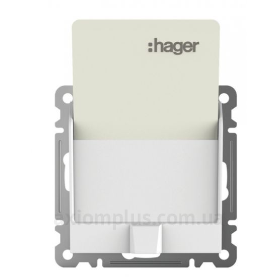 Изображение Hager серии Lumina-2 WL0510 белого цвета