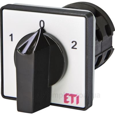 Кулачковый 3P поворотный переключатель 1-0-2 на 25А ETI 4773121