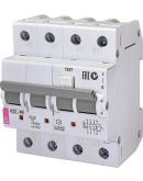 Дифференциальный автомат ETI 002174002 KZS-4M 3p+N B 10/0.03 тип AC (6kA)