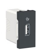 USB розетка Schneider Electric NU342854 1М (антрацит)