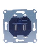 Механизм USB розетки Siemens Iris 18579 с зарядным устройством 2.1 А