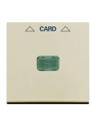 Центральна плата карткового вимикача ABB Basic 55 2CKA001710A3865 1792-92-507 (слонова кістка)