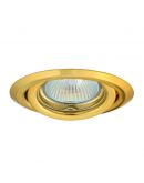 Точечный поворотный светильник Kanlux Argus CT-2115-G (00304) золотистый
