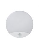 Белый светильник Kanlux Sanso LED 15W-NW-SE 4000К (26520) с сенсором движения