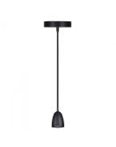 Одинарный подвесной светильник Global GPL-01C 7Вт 4100K (черный) 1-GPL-10741-CB