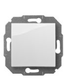 Одноклавишный выключатель Elektro-Plast Carla 1710-10 (белый)