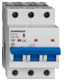 Автоматичний вимикач Schrack AM017304 10кА 4А 3P C