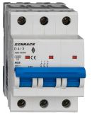 Автоматичний вимикач Schrack AM019304 10кА 4А 3P х-ка D