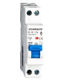 Автоматичний вимикач Schrack AM418516 4,5кА 16А 1P+N х-ка B