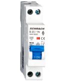 Автоматичний вимикач Schrack AM418520 4,5кА 20А 1P+N х-ка B