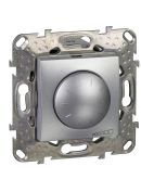 Поворотно-натискний світлорегулятор Schneider Electric MGU5.513.30 4-400Вт (алюміній)