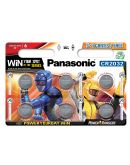Литиевая батарейка Panasonic CR-2032EL/6BPR Power Rangers в блистере (6шт)
